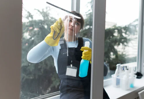 Nettoyage de vitres intérieures et extérieures à la Croisille-sur-Briance